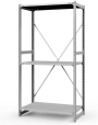Стеллаж ТСУ 3000x1000x300 3 полки (150 кг, металл) Стеллаж ТСУ 3000x1000x300 3 полки (150 кг, металл)