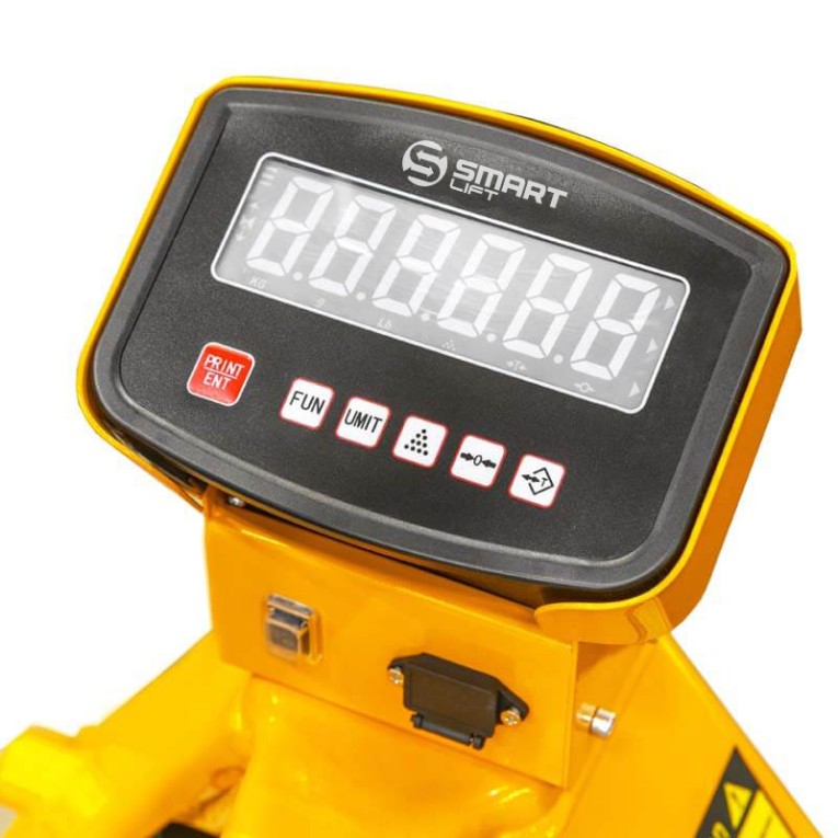 Гидравлическая тележка с весами BFC20 (г/п 2000 кг, вилы 1150x570 мм, PDP) SMARTLIFT (SMART) купить в Нижнем Новгороде Гидравлическая тележка с весами BFC20 (г/п 2000 кг, вилы 1150x570 мм, PDP) SMARTLIFT (SMART) купить в Нижнем Новгороде