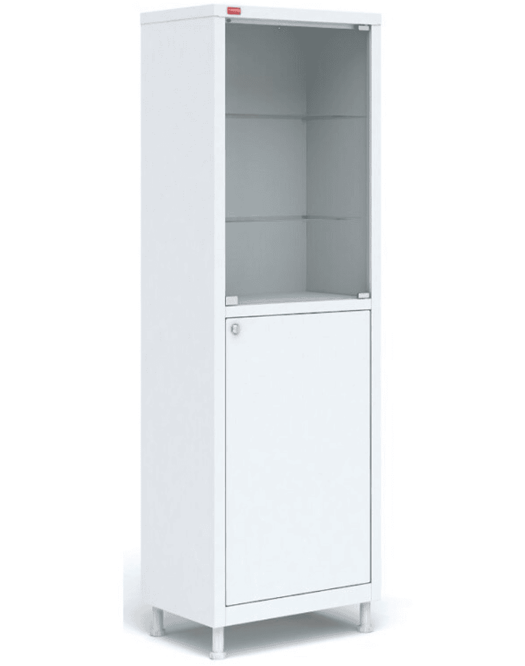 Металлический медицинский шкаф М1 165.50.32 C купить в Нижнем Новгороде