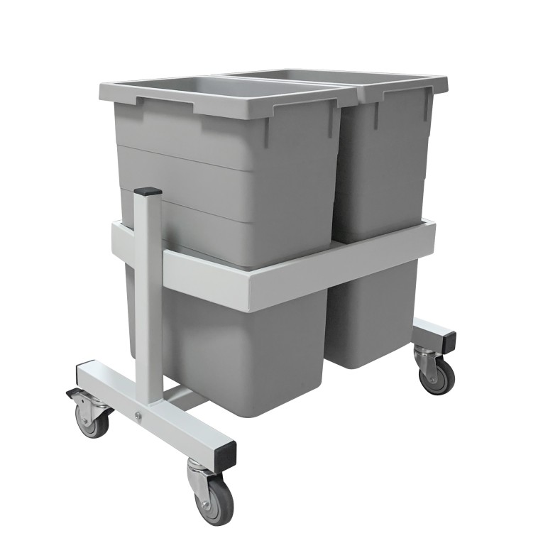 Подкатная подставка держатель для 2-х контейнеров Gresson ПДК-2 купить в Нижнем Новгороде Подкатная подставка держатель для 2-х контейнеров Gresson ПДК-2 купить в Нижнем Новгороде