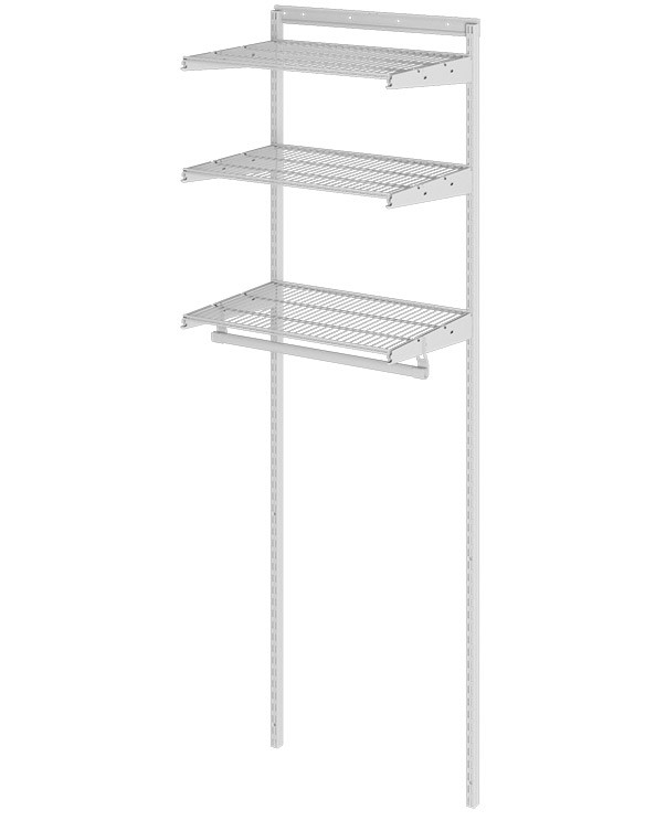 Гардеробная система Практик Home Basic G60 белая купить в Нижнем Новгороде Гардеробная система Практик Home Basic G60 белая купить в Нижнем Новгороде