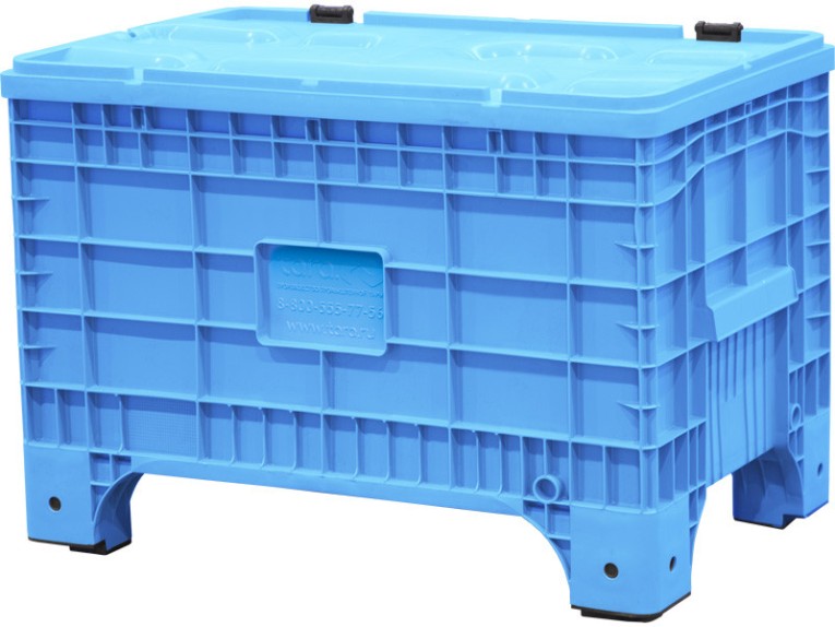 Big Box 1017х636х673 на ножках, с крышкой на петлях голубой купить в Нижнем Новгороде