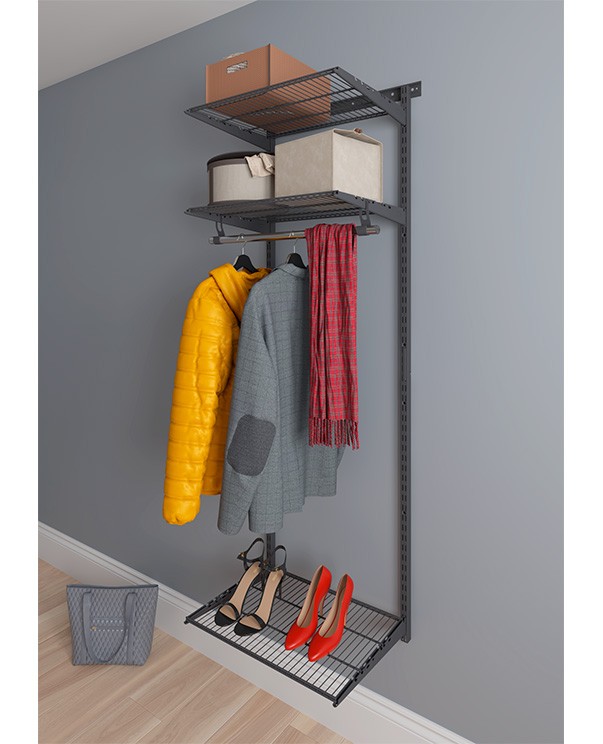 Гардеробная система Практик Home Basic G60 графит купить в Нижнем Новгороде Гардеробная система Практик Home Basic G60 графит купить в Нижнем Новгороде