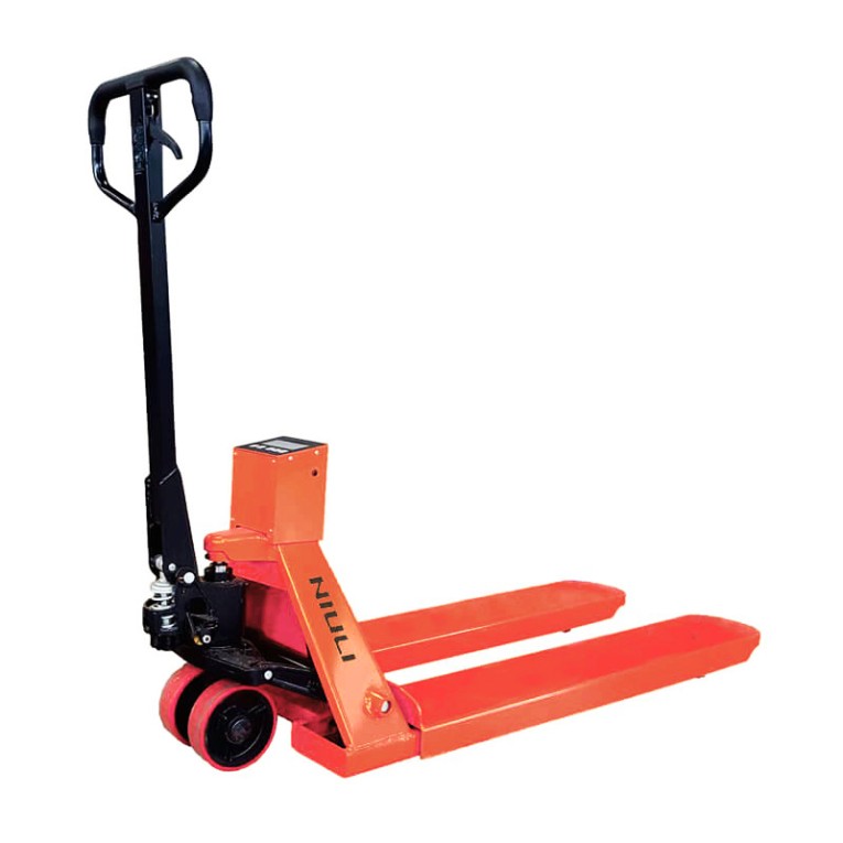 Гидравлическая рохля с весами CBY-I 2500 PDP (г/п 2500 кг, вилы 1150x550 мм) NIULI купить в Нижнем Новгороде Гидравлическая рохля с весами CBY-I 2500 PDP (г/п 2500 кг, вилы 1150x550 мм) NIULI купить в Нижнем Новгороде