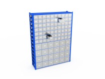 Система хранения с выдвижными ящиками BOXES M 2000.1500.400.M70B24 Система хранения с выдвижными ящиками BOXES M 2000.1500.400.M70B24