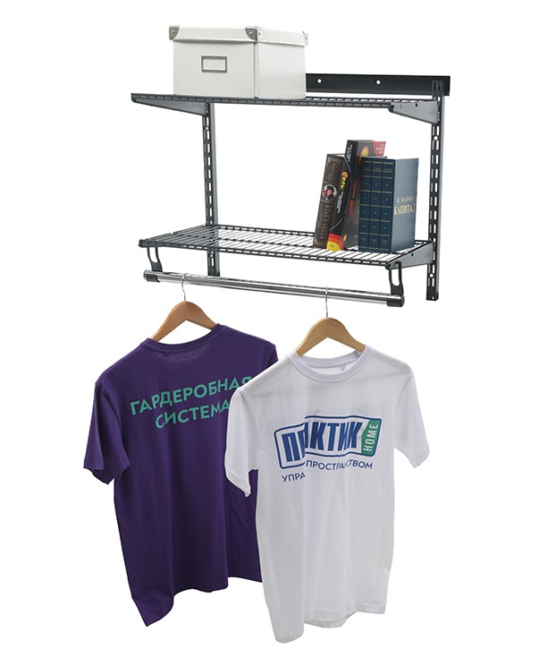 Гардеробная система Практик Home Basic G60S графит купить в Нижнем Новгороде Гардеробная система Практик Home Basic G60S графит купить в Нижнем Новгороде