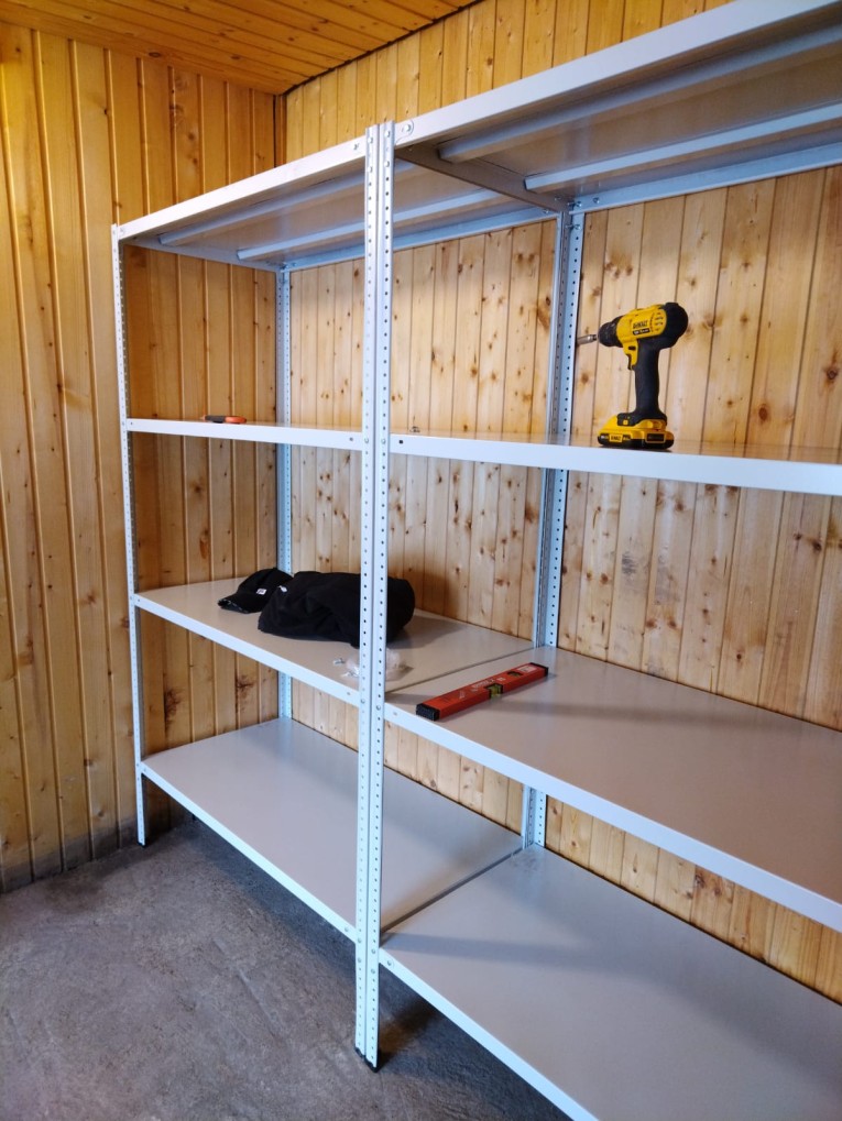 Стеллаж металлический 1800х1000х600 4 полки