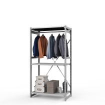 Стеллаж металлический ТСУ Универсал, 2000х1060х600 мм.Штанги: 1шт. Полки: металл перф. 3 шт. Стеллаж металлический ТСУ Универсал, 2000х1060х600 мм.Штанги: 1шт. Полки: металл перф. 3 шт.