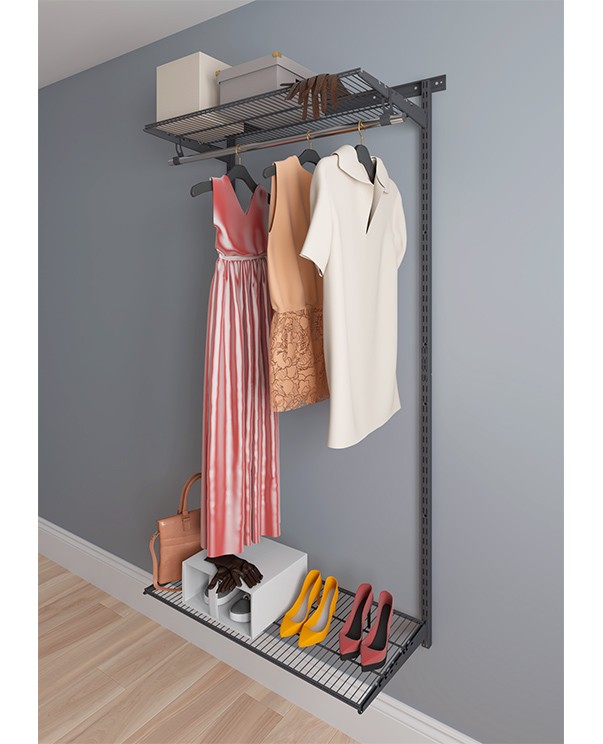 Гардеробная система Практик Home Basic G90 графит купить в Нижнем Новгороде Гардеробная система Практик Home Basic G90 графит купить в Нижнем Новгороде