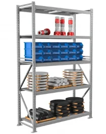 Стеллаж MS Profi 3000х1500х400 5 полок
