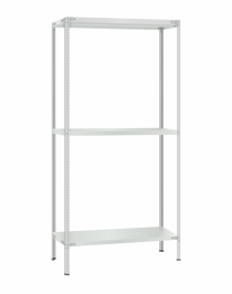 Стеллаж металлический Титан МС-500 2400х1000х400 3 полки Стеллаж металлический Титан МС-500 2400х1000х400 3 полки