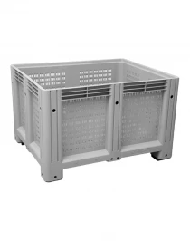 D-Box 1210 P 1200x1000x760 мм перфорированный серый на ножках D-Box 1210 P 1200x1000x760 мм перфорированный серый на ножках