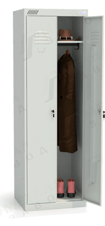 Шкаф для одежды металлический ШРК 22-600 Шкаф для одежды металлический ШРК 22-600