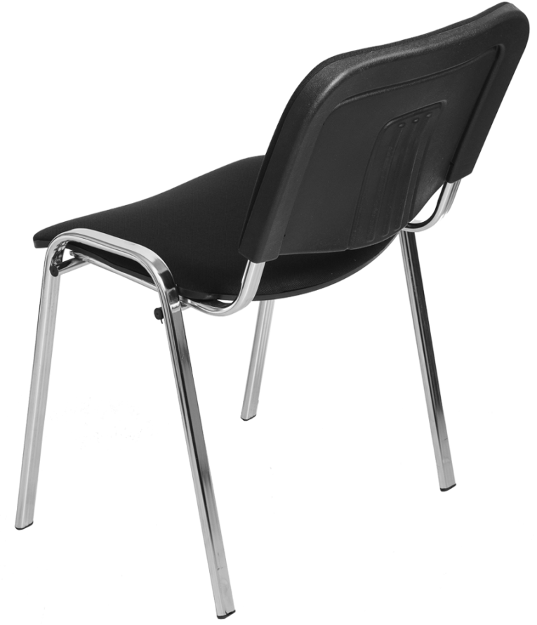 Стул Изо (черная ткань, хром) купить в Нижнем Новгороде
