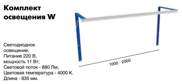 Комплект освещения W купить в Нижнем Новгороде Комплект освещения W купить в Нижнем Новгороде