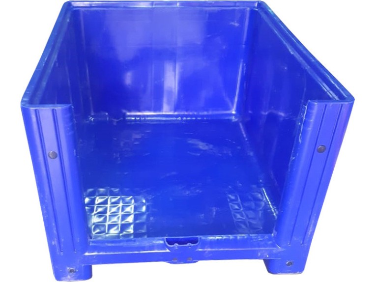 Big Box 1200х1000х760 сплошной, на ножках, с полубоковиной синий купить в Нижнем Новгороде