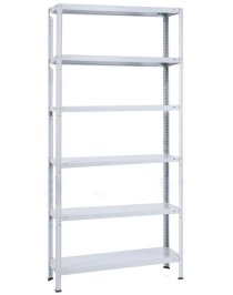 Стеллаж металлический Титан МС-500 2000х1000х300 6 полок Стеллаж металлический Титан МС-500 2000х1000х300 6 полок