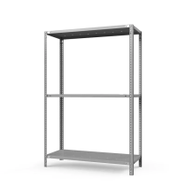 Стеллаж ТС Лайт с перф. полками 2500х1000х300 3 полки Стеллаж ТС Лайт с перф. полками 2500х1000х300 3 полки