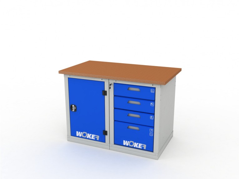 Верстак двухтумбовый WOKER PRO 2104.1200 купить в Нижнем Новгороде