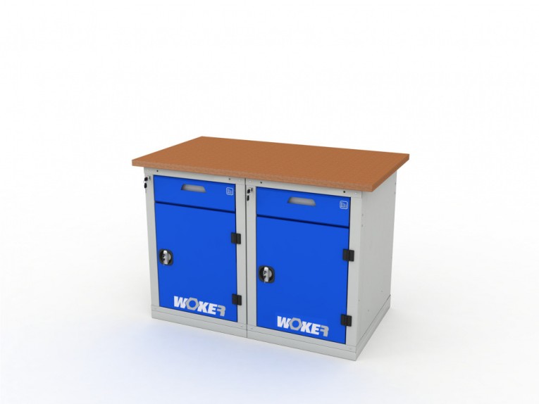 Верстак двухтумбовый WOKER PRO 2202.1200 купить в Нижнем Новгороде
