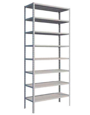 Стеллаж MS Strong 3100х1000х800 8 полок