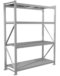 Стеллаж MS Profi 2500х900х1000 4 полки