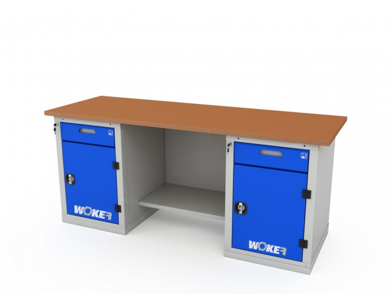 Верстак двухтумбовый WOKER PRO 2202.2000 купить в Нижнем Новгороде