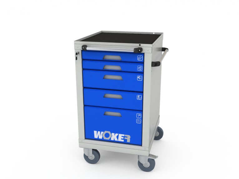 Тумба для инструментов мобильная WOKER PRO 05 M купить в Нижнем Новгороде