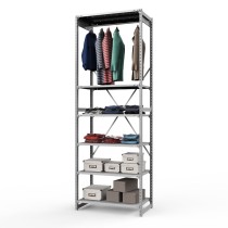 Стеллаж металлический ТСУ Универсал, 3000х1060х600 мм.Штанги: 1шт. Полки: металл перф. 6 шт. Стеллаж металлический ТСУ Универсал, 3000х1060х600 мм.Штанги: 1шт. Полки: металл перф. 6 шт.