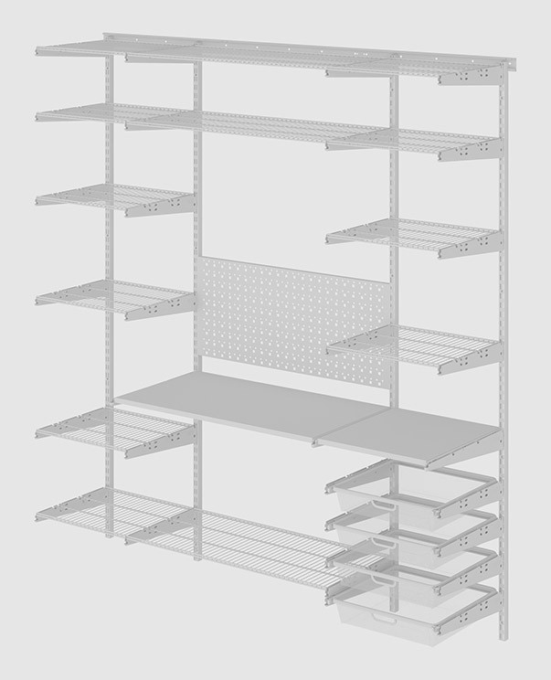 Гардеробная система Практик Home Гараж 2 купить в Нижнем Новгороде Гардеробная система Практик Home Гараж 2 купить в Нижнем Новгороде