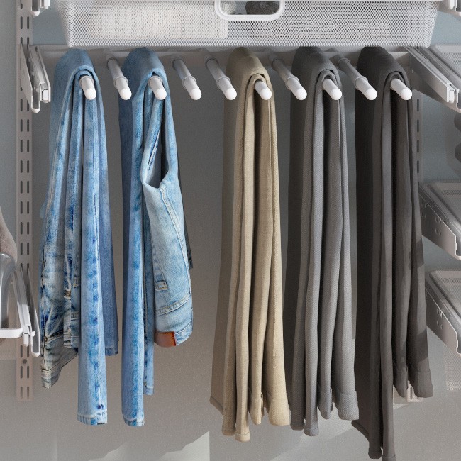 Брючница выдвижная GT-45 белая купить в Нижнем Новгороде Брючница выдвижная GT-45 белая купить в Нижнем Новгороде