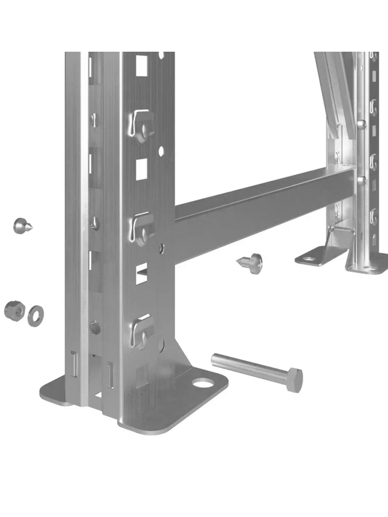 Стеллаж MS U 2500x1200x300 7 полок (280 кг, перф) купить в Нижнем Новгороде