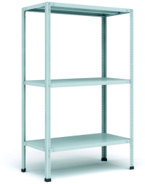 Стеллаж металлический Титан МС-750 2500x700x400 3 полки