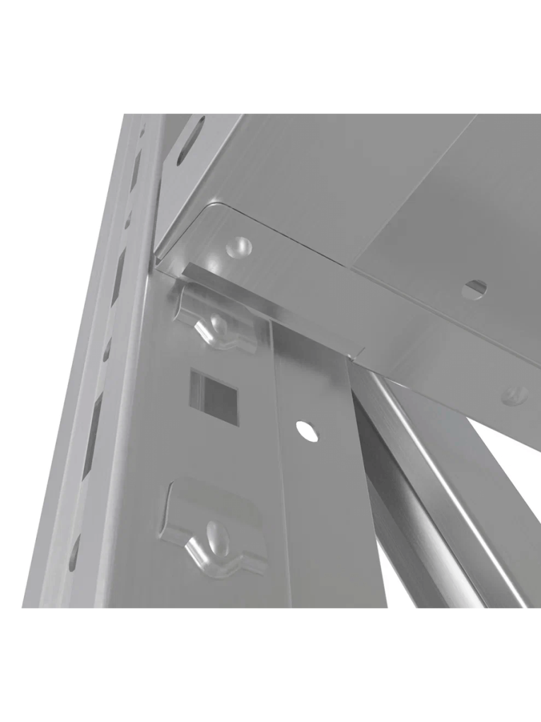 Стеллаж MS U 2000x1000x400 5 полок (200 кг, перф) купить в Нижнем Новгороде