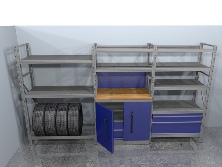 Стеллажная система хранения №2 Гараж купить в Нижнем Новгороде Стеллажная система хранения №2 Гараж купить в Нижнем Новгороде