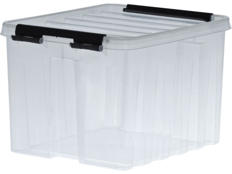 Контейнер Rox Box Original 3 (210х170х135 мм с крышкой и клипсами прозрачный) купить в Нижнем Новгороде