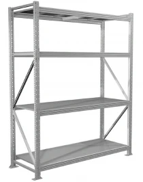Стеллаж MS Profi 2500х1500х500 4 полки Стеллаж MS Profi 2500х1500х500 4 полки