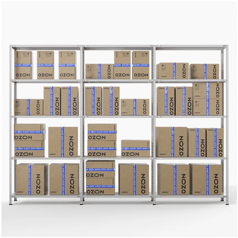 Стеллаж ПВЗ Озон 2000х3000х400 5 полок купить в Нижнем Новгороде Стеллаж ПВЗ Озон 2000х3000х400 5 полок купить в Нижнем Новгороде