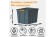 Контейнер особопрочный Rox Box PRO 50 (500х390х390 мм с крышкой и клипсами, на роликах, антрацит) купить в Нижнем Новгороде