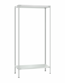 Стеллаж металлический Титан МС-500 3000х1000х600 2 полки Стеллаж металлический Титан МС-500 3000х1000х600 2 полки