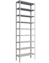 Стеллаж MS Hard 2500х1000х500 9 полок