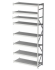 Дополнительная секция MS Profi 2500x1200x600 8 полок купить в Нижнем Новгороде