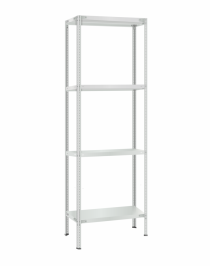 Стеллаж металлический Титан МС-500 2400х700х400 4 полки Стеллаж металлический Титан МС-500 2400х700х400 4 полки