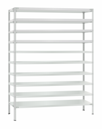 Стеллаж металлический Титан МС-500 2400х1500х300 10 полок