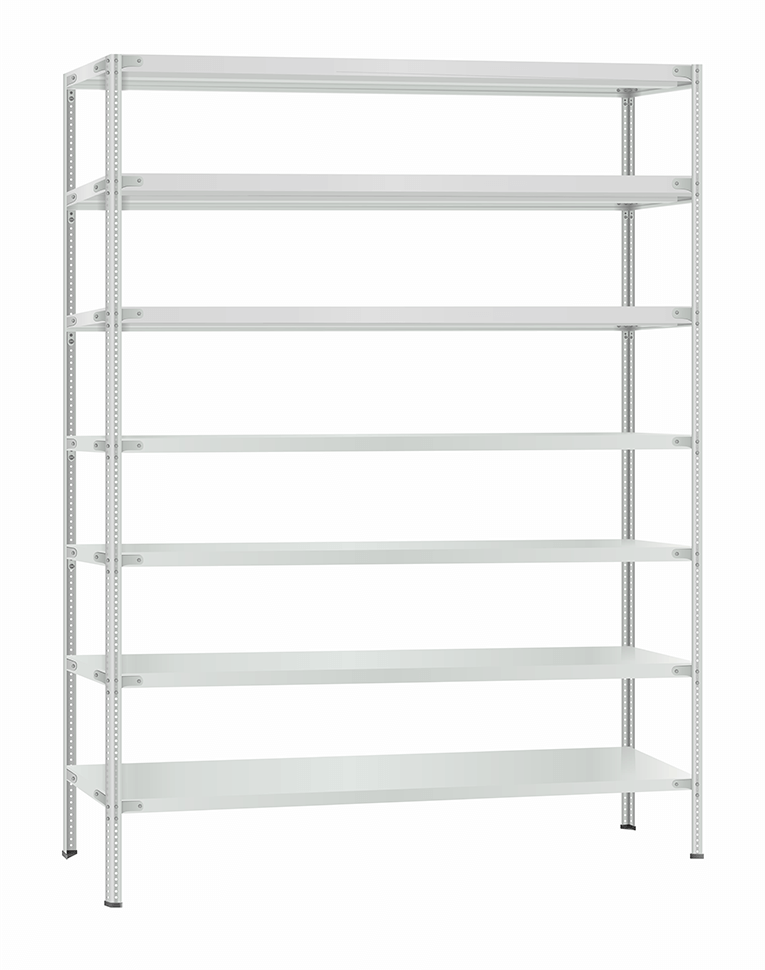 Стеллаж металлический Титан МС-900 2400x1000x300 7 полок купить в Нижнем Новгороде