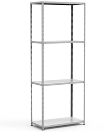 Стеллаж металлический Титан МС-750 2200x1000x300 4 полки Стеллаж металлический Титан МС-750 2200x1000x300 4 полки