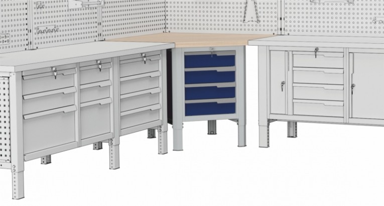 Угловой верстак CU Constructor купить в Нижнем Новгороде