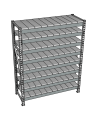 Стеллаж грузовой СГР 2500x900x600 8 полок (металл) Стеллаж грузовой СГР 2500x900x600 8 полок (металл)