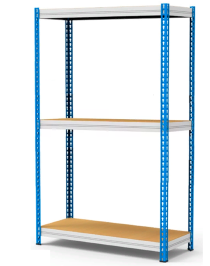 Стеллаж металлический МКФ 2500х1510х910 3 полки Стеллаж металлический МКФ 2500х1510х910 3 полки